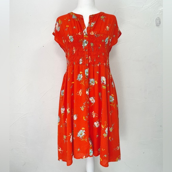 Free People Greatest Day Smocked Mini Dress - Picture 3 of 11